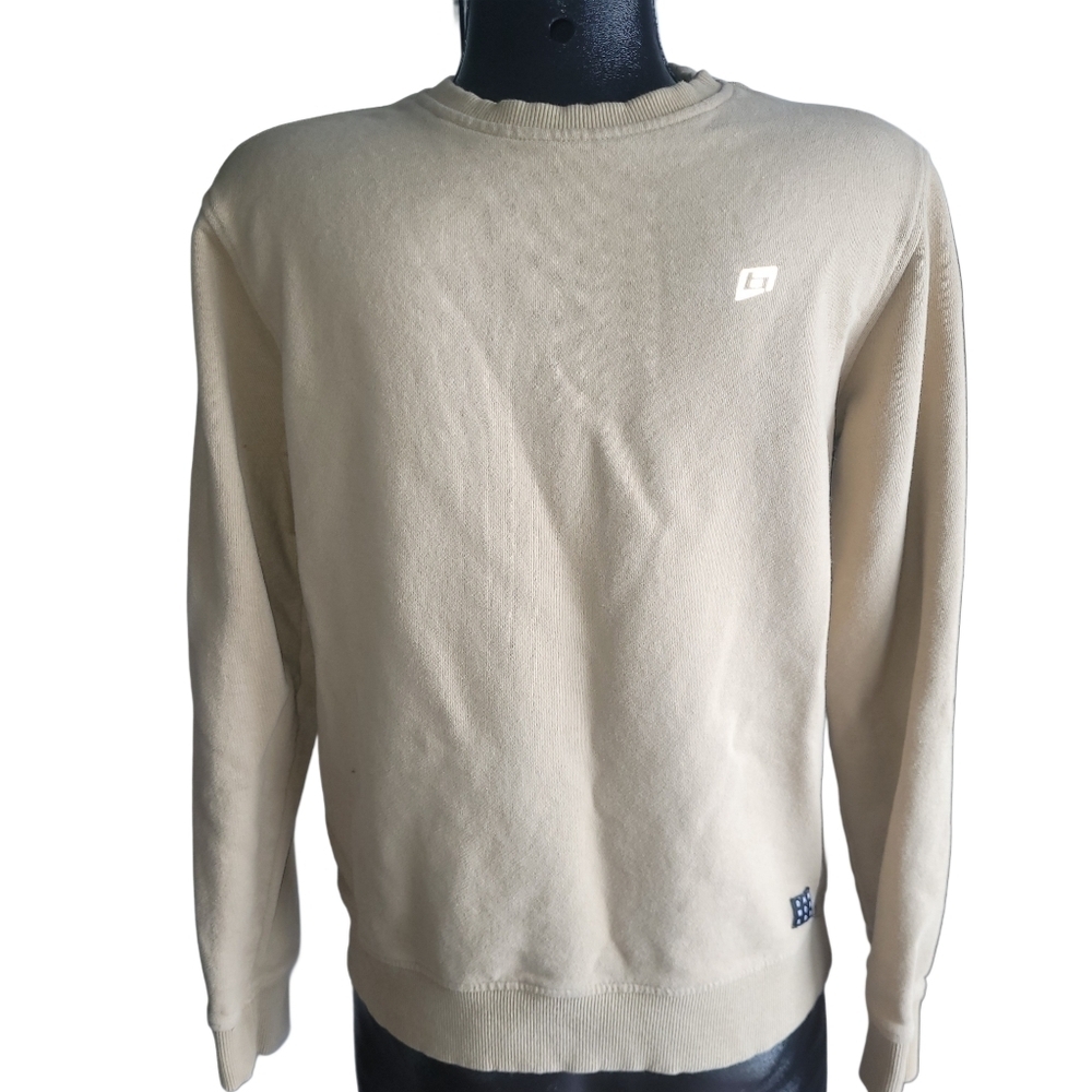 Blend Tan Colored Crew Neck  Sweatshirt L